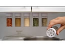 Magic Spicer (self-sealing magnetic spice rack with spice jars)