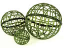EZ Bouquet , flower arranging spheres in set of 3 sizes