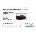 Pet Talk ID Tag