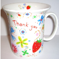 Light Ceramic Cup -- Strawberry Version A