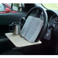 Steering wheel laptop desk-table