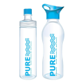 Reusable Clear Safety Coated Glass Bottle