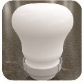 Reusable Compact Fluorescent Bulb Cover - Large