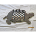 3-in-1 Board Game w/Blackboard 
