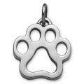 Sterling Silver Classic Puppy Paw® Pendant