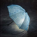 Lighted Umbrellas